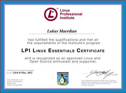 LPI Linux Essentials – SlyBlog